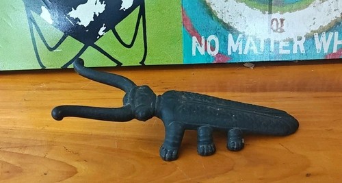 Vintage cast iron beetle - vintage,
