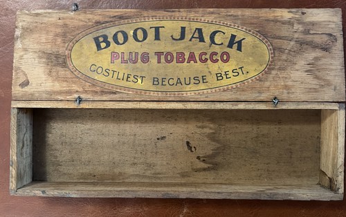 Antique boot jack plug tobacco - boot,