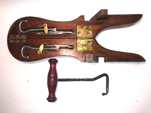 Wwi military officers mahogany - military,